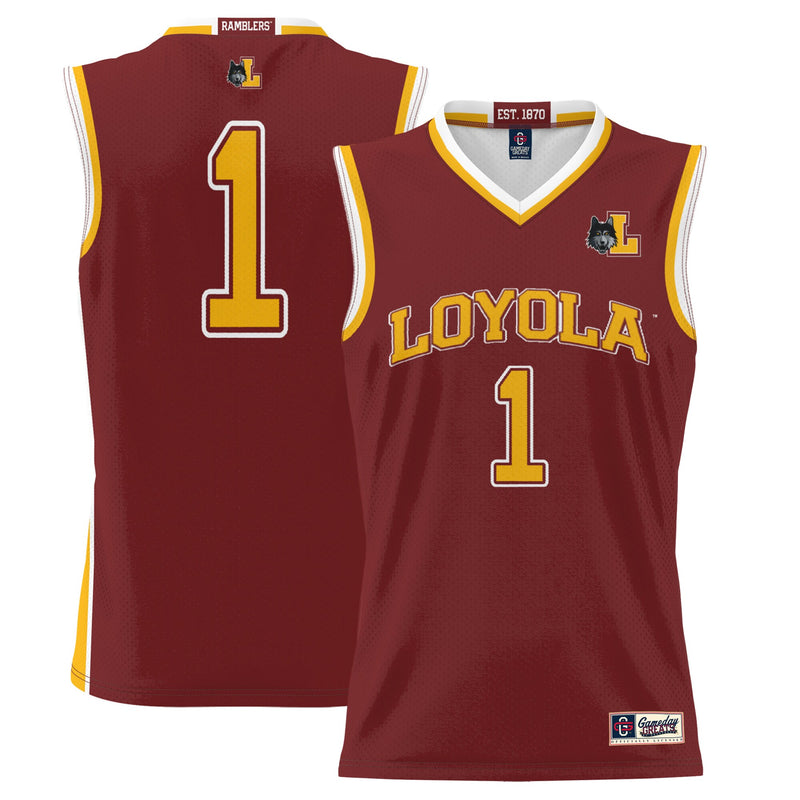 Loyola Chicago Ramblers Maroon jersey – view 1