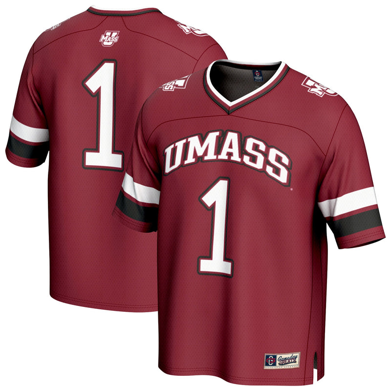 UMass Minutemen Maroon jersey – view 1