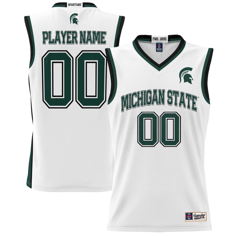 Michigan State Spartans GameDay Greats White jersey – view 1