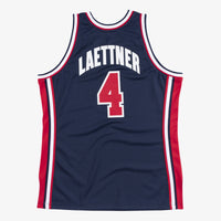 USA Basketball Mitchell & Ness Authentic Jersey Christian Laettner 1992 – view 3
