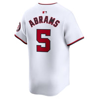 Washington Nationals CJ Abrams White jersey – view 4