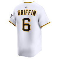 Pittsburgh Pirates Konnor Griffin White jersey – view 4