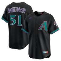 Arizona Diamondbacks Randy Johnson Black jersey – view 1
