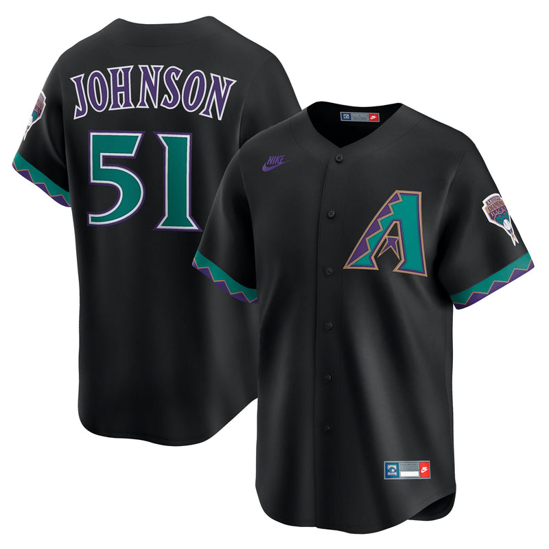 Arizona Diamondbacks Randy Johnson Black jersey – view 1