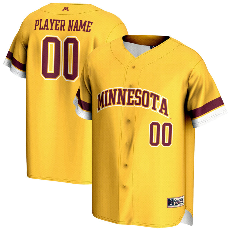 Minnesota Golden Gophers GameDay Greats Gold jersey – view 1