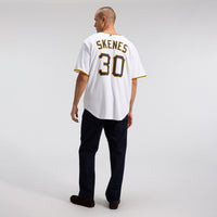 Pittsburgh Pirates Paul Skenes White jersey – view 6