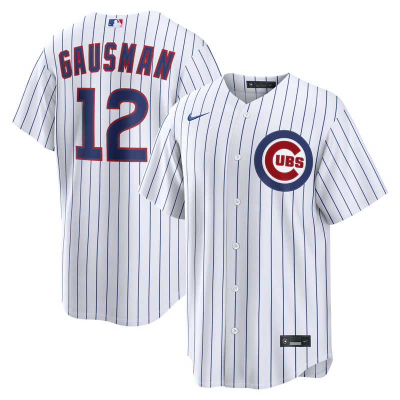 Chicago Cubs Kevin Gausman White jersey – view 1