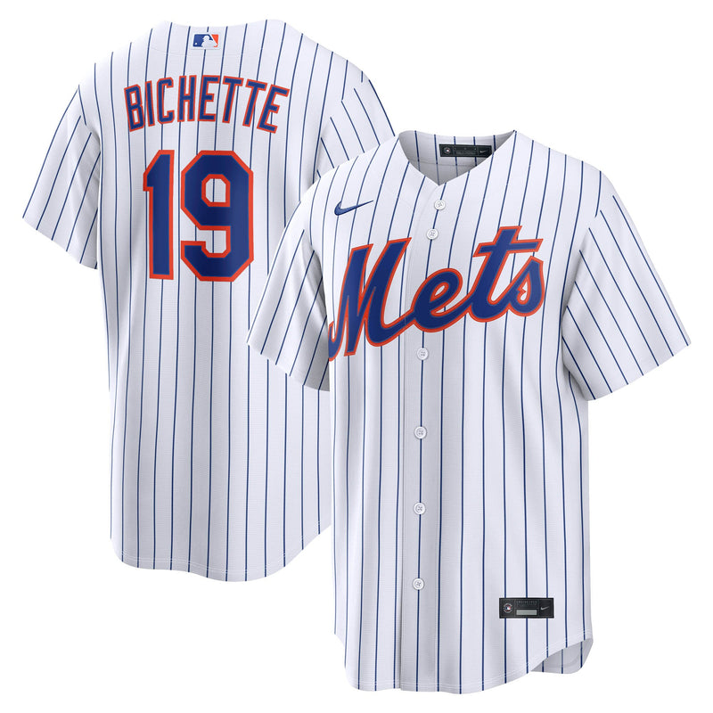 New York Mets Bo Bichette White jersey – view 1