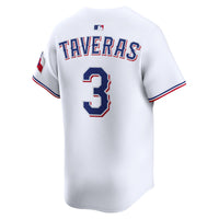 Texas Rangers Leody Taveras White jersey – view 4