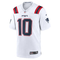 New England Patriots Drake Maye White jersey – view 3