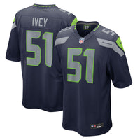 Seattle Seahawks Jared Ivey Navy jersey – view 2
