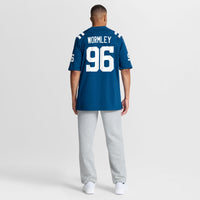 Indianapolis Colts Chris Wormley Royal jersey – view 6