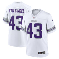 Minnesota Vikings Andrew Van Ginkel White jersey – view 2