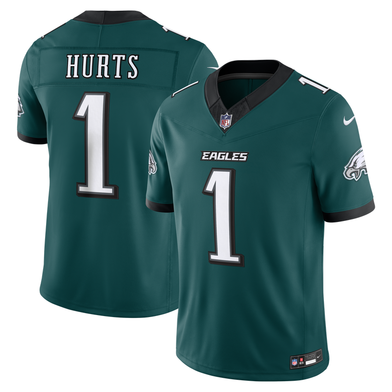 Philadelphia Eagles Jalen Hurts Green jersey – view 1