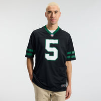 New York Jets Garrett Wilson Black jersey – view 3