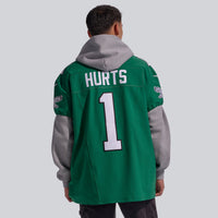 Philadelphia Eagles Jalen Hurts Green jersey – view 4