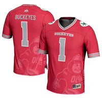 Ohio State Buckeyes Icon Scarlet jersey – view 1
