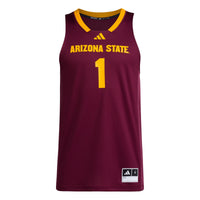 adidas Arizona State Sun Devils Maroon jersey – view 3
