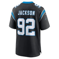 Carolina Panthers Cam Jackson Black jersey – view 4