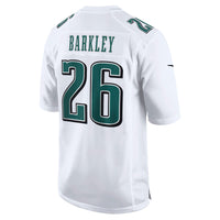 Philadelphia Eagles Saquon Barkley White jersey – view 4