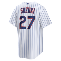 Chicago Cubs Seiya Suzuki White jersey – view 4