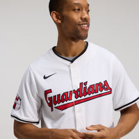 Cleveland Guardians Jose Ramirez White jersey – view 9