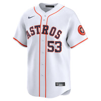 Houston Astros Cristian Javier White jersey – view 3