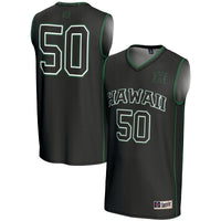 Hawaii Rainbow Warriors Lightweight Black jersey – view 1