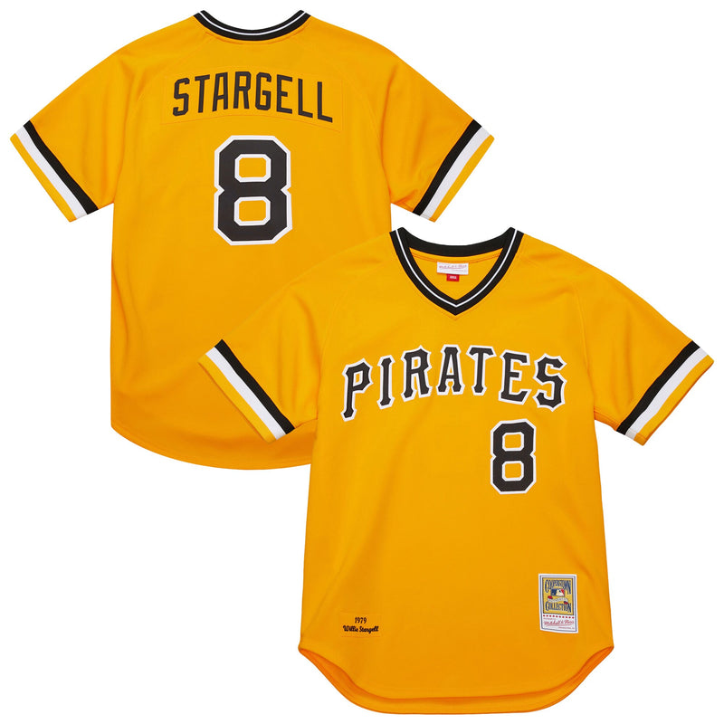 Pittsburgh Pirates Willie Stargell Gold jersey – view 1