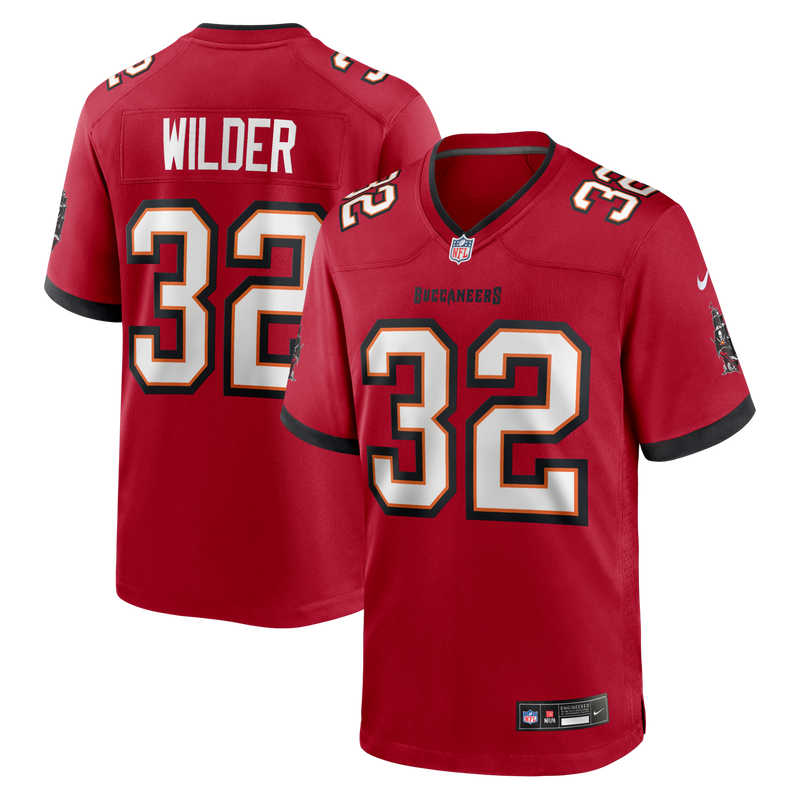 Tampa Bay Buccaneers James Wilder Red jersey – view 1
