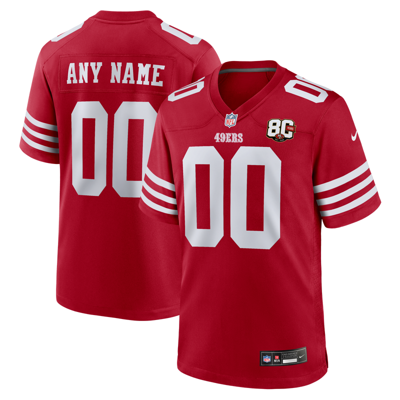 San Francisco 49ers Scarlet jersey – view 1