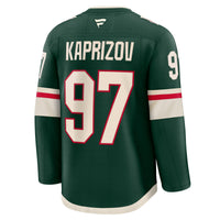 Minnesota Wild Kirill Kaprizov Green jersey – view 4