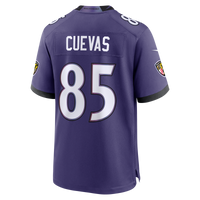 Baltimore Ravens Josh Cuevas Purple jersey – view 4