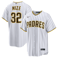 San Diego Padres Casey Mize White jersey – view 1