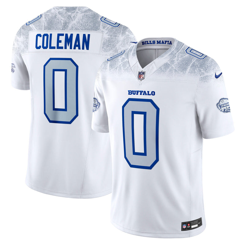 Buffalo Bills Keon Coleman White jersey – view 1