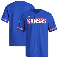 Kansas Jayhawks adidas Royal jersey – view 1