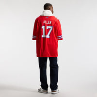 Buffalo Bills Josh Allen Red jersey – view 6