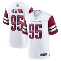 Washington Commanders Jer'Zhan Newton White jersey – view 1