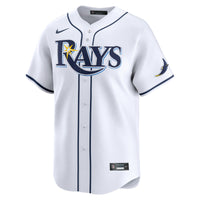 Tampa Bay Rays Brandon Lowe White jersey – view 3