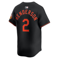 Baltimore Orioles Gunnar Henderson Black jersey – view 3