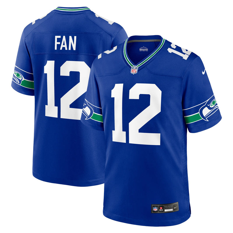 Seattle Seahawks 12s Royal jersey – view 1