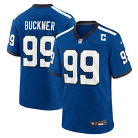 Indianapolis Colts DeForest Buckner Blue jersey – view 1