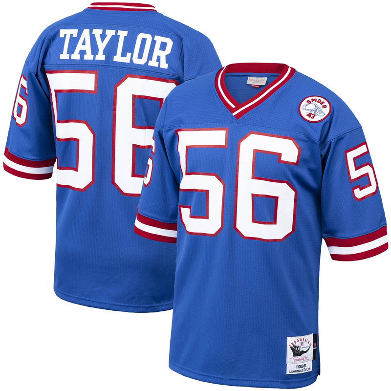 New York Giants Lawrence Taylor Royal jersey – view 1