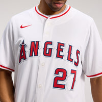 Los Angeles Angels Mike Trout White jersey – view 10