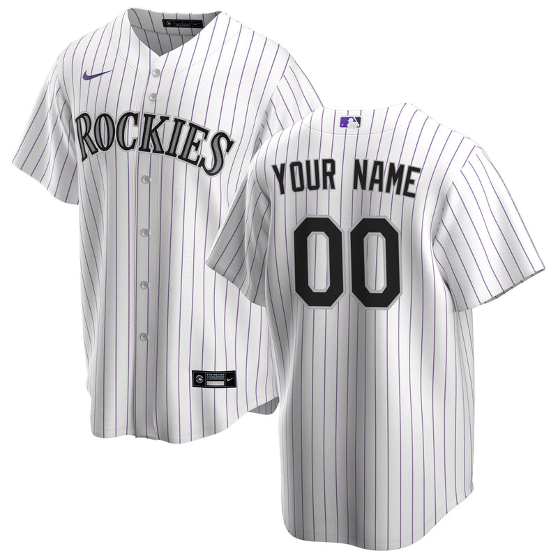 Colorado Rockies White jersey – view 1