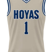 Georgetown Hoyas Gray jersey – view 3