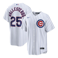 Chicago Cubs Moisés Ballesteros White jersey – view 1