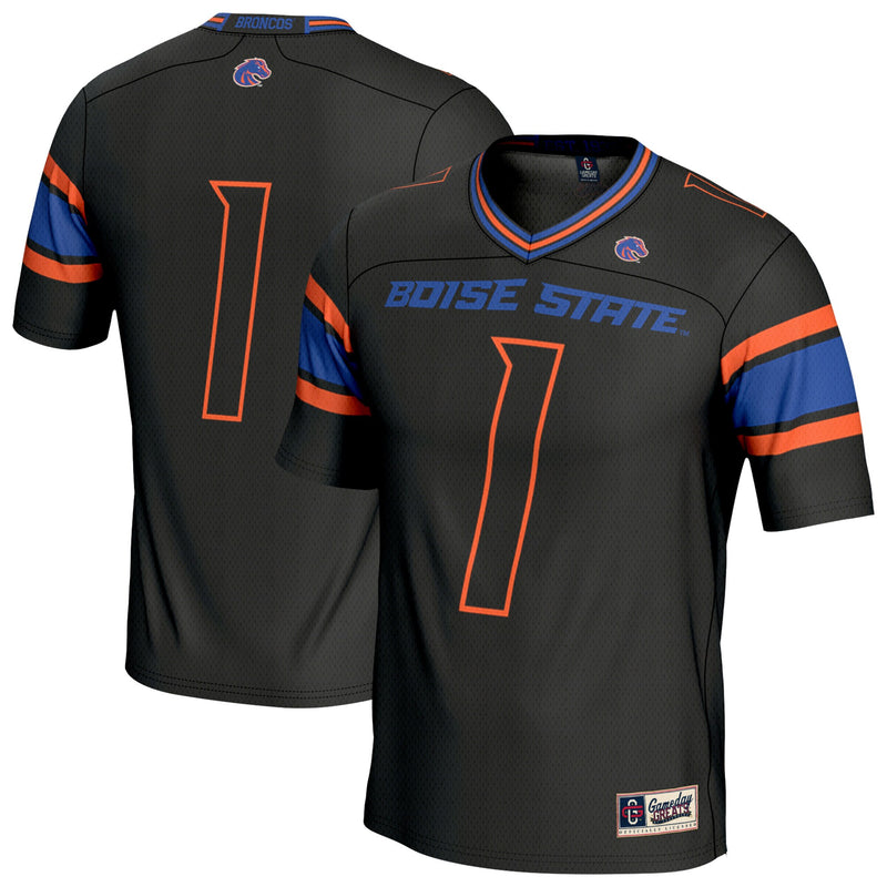 Boise State Broncos GameDay Greats Black jersey – view 1