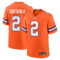 Denver Broncos Patrick Surtain II Orange jersey – view 2