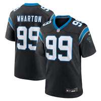 Carolina Panthers Tershawn Wharton Black jersey – view 2